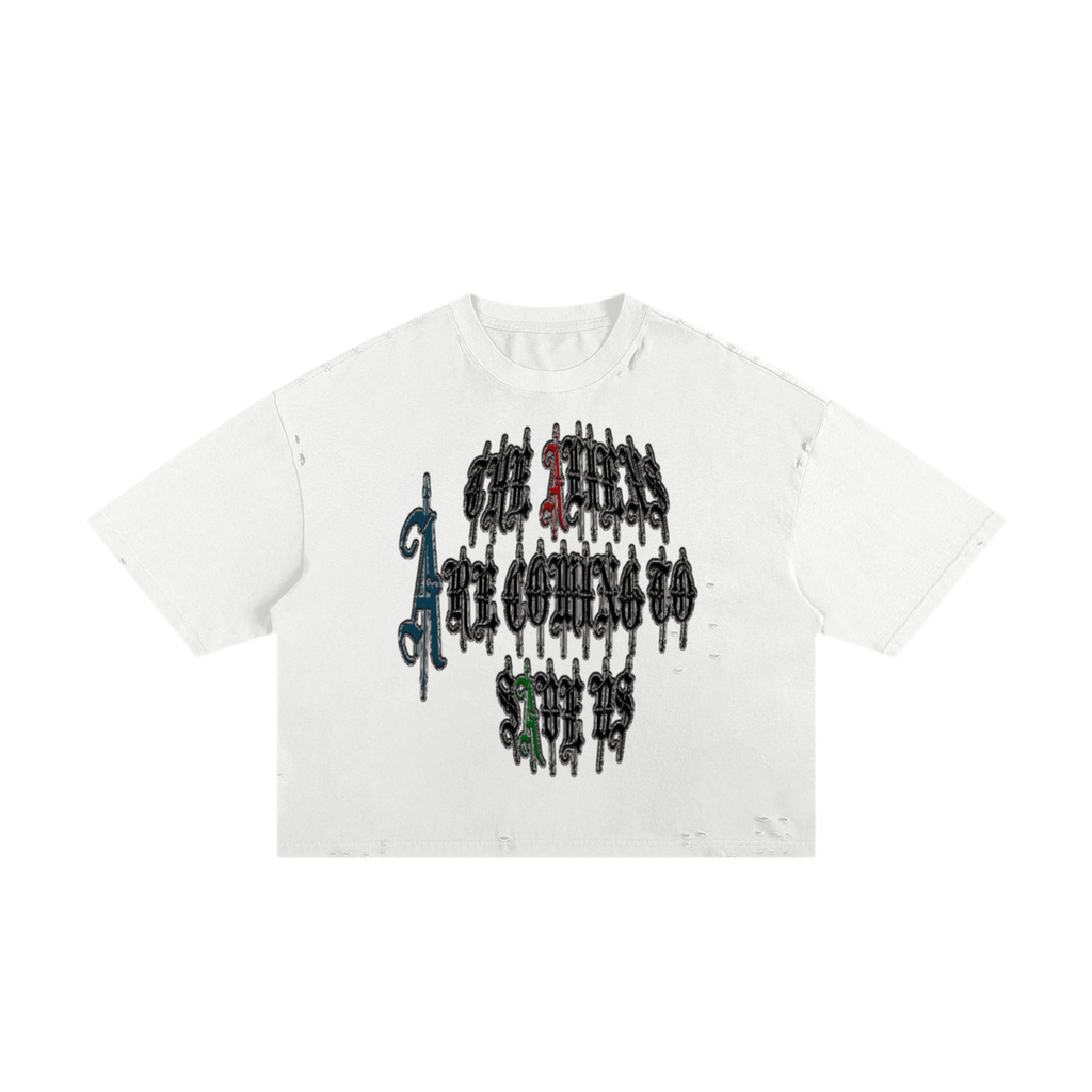 Save Us Shirt [Cream/White]