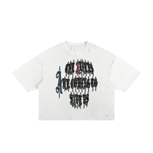 Save Us Shirt [Cream/White]