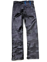 Load image into Gallery viewer, Black Knight Marble Camouflage Leather Pants
