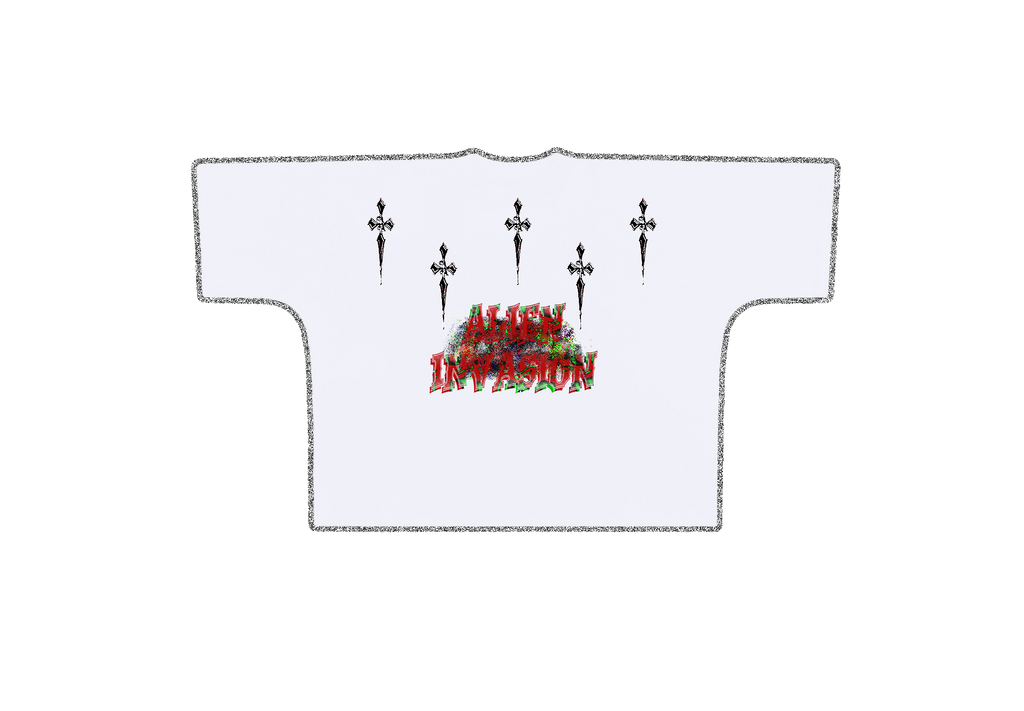 STAINED GLASS SHIRT - Alien Invasion Edition