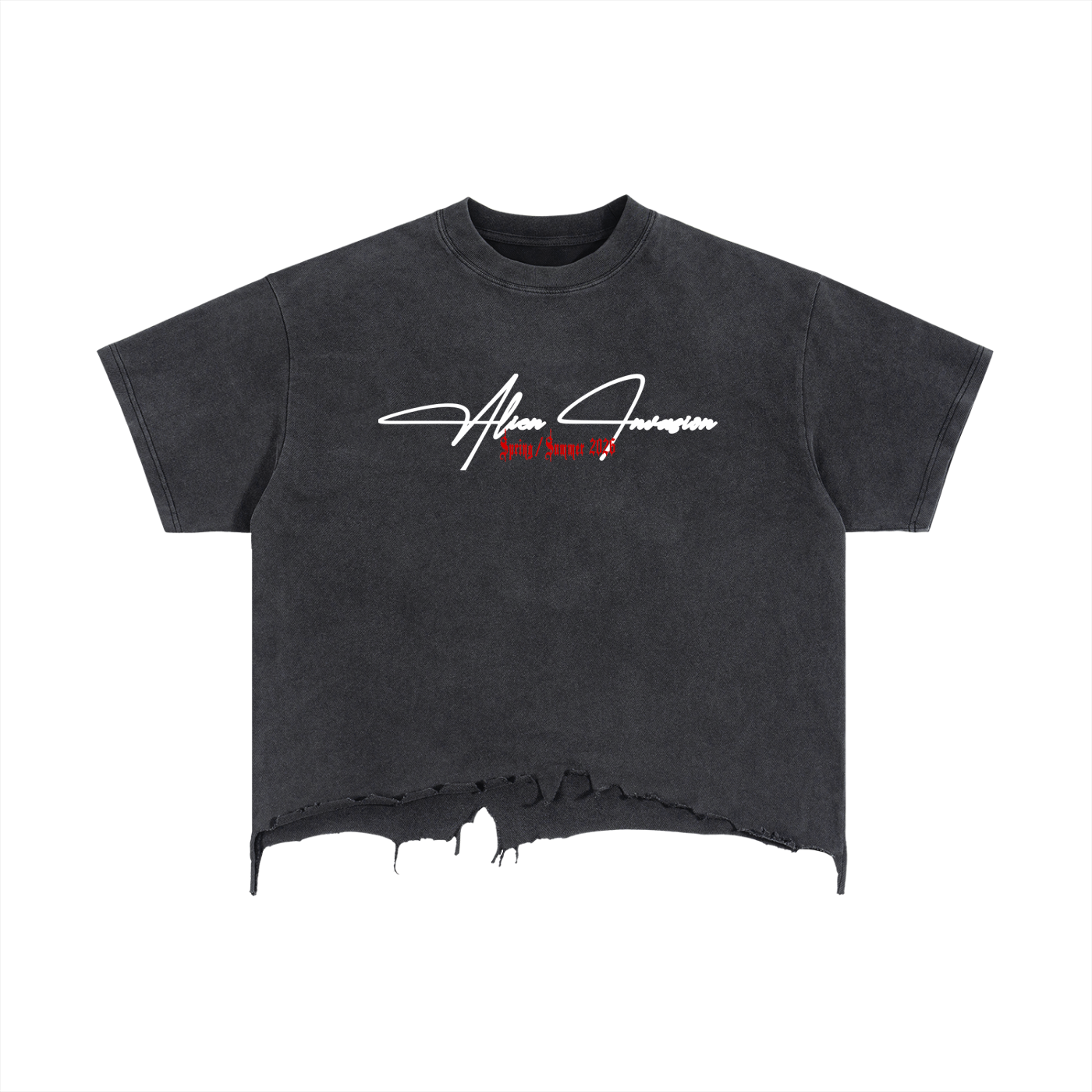 Distressed T-shirt